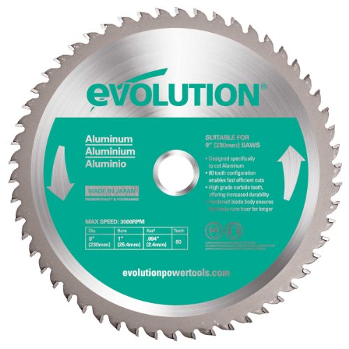 Featured Product Evolution Saw Blades For Aluminum - 10 Inch Circular Saw Blade 10BLADEAL