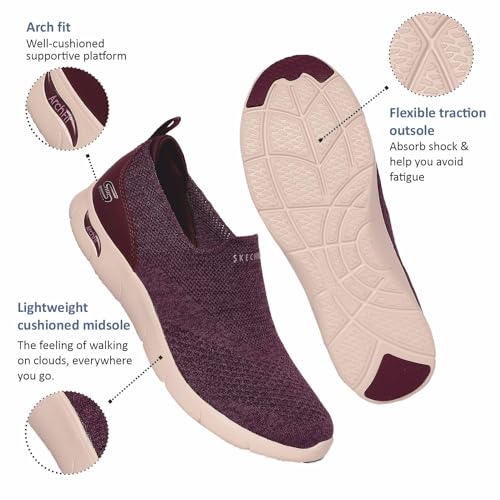 Image of Skechers Women Arch Fit Refine Don't Go Slip Ons