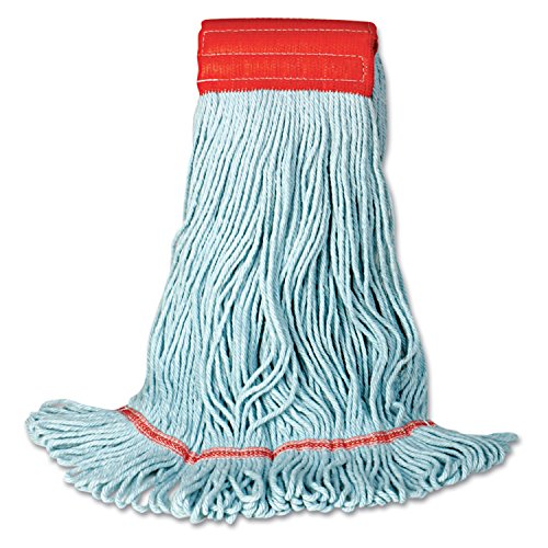 Boardwalk 1400LCT EchoMop with Looped-End Wet Head, Synthetic/Cotton, Large, Blue (Case of 12)