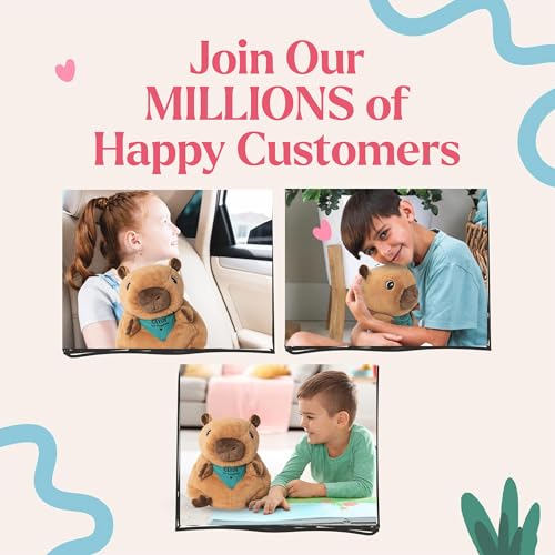 Image of Lilly's Love Weighted Stuffed Animal, 5lb | Sensory Weighted Plush for Kids and Adults | Machine Washable Plushies w /Removable Inner | Calming Weighted Stuffed Animals for Anxiety, Clyde The Capybara