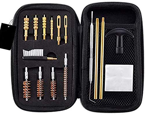 ZJWD Pistol Gun Cleaning Kit.22.357.38,9Mm.45 Kaliber Pistol Cleaning Kit Bronze Bohrbürste Und Messing Jagdzubehör Cover