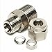 HomeBrewStuff 304 Stainless NPT to Compression Fittings (NPT Male 1/2