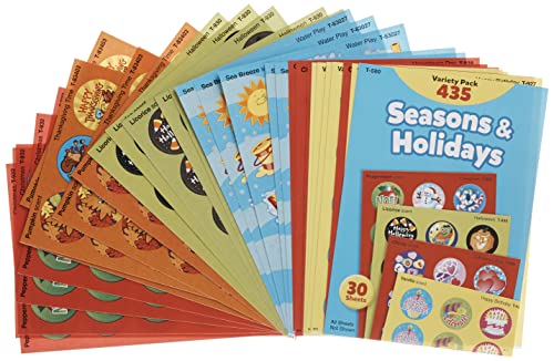 Trend Enterprises: Seasons & Holidays, Scented Scratch 'N Sniff Stinky Stickers, Fun For Rewards, Incentives, Crafts And As Collectibles, 29 Different Designs, 30 Sheets Included, For Ages 3 And Up #TOP2