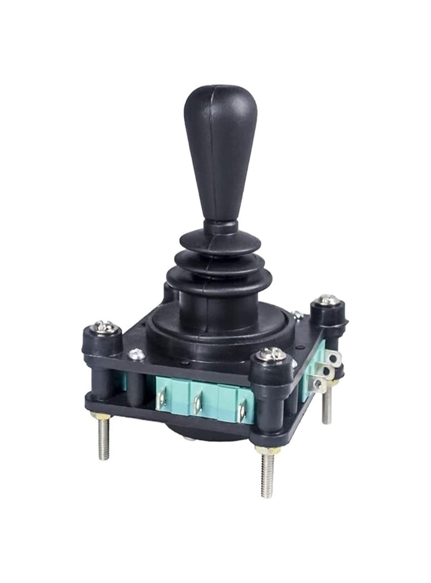 Interruptor monopalanca momentáneo con 4 NA y 4 NC para control simultáneo de circuitos
