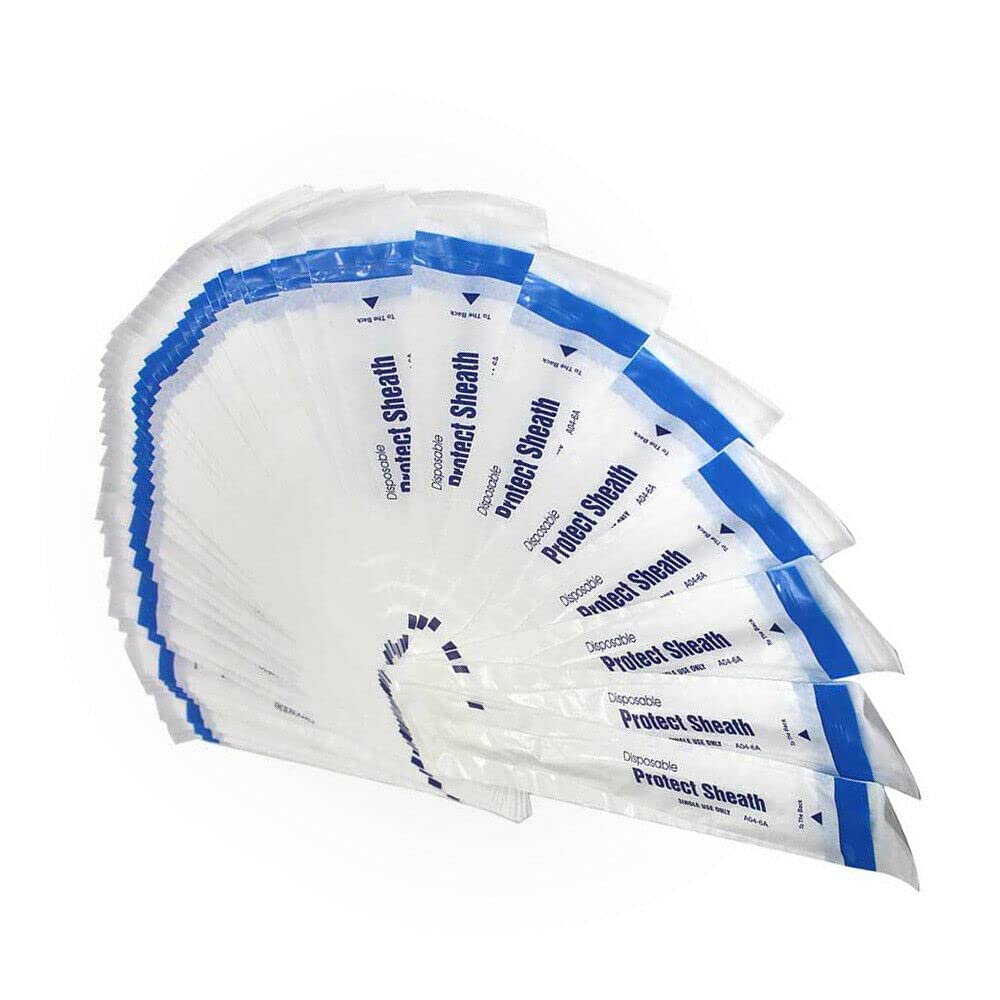Pack of 50 Disposable Dental Intraoral Camera Sleeves Disposable Sleeve Oral Camera Hygiene Sleeves Sheath Camera Case Cover