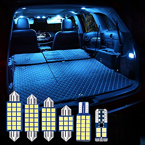 Bombilla LED interior para Mazda 6 GH 2007-2012 luces de lectura y maletero 12v 6 uds 2