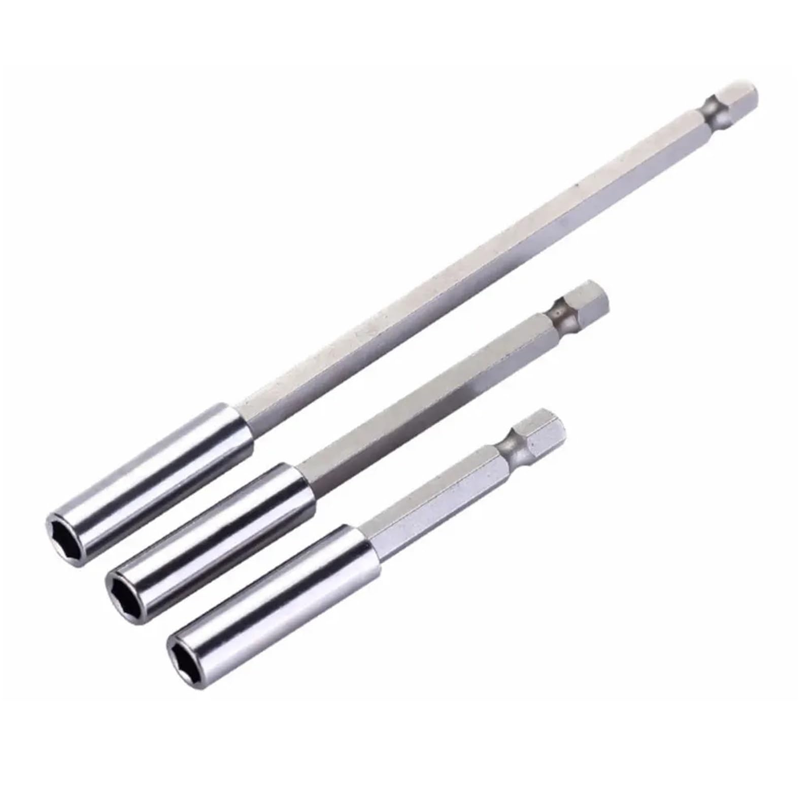 1/10.2 cm sześciokątny magnetyczny uchwyt na bity przedłużające wiertło 60/75/100/150 mm 1 szt. (60 75 100 150 mm)
