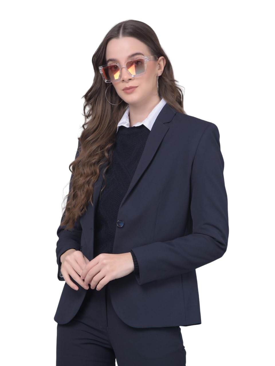 new-18 Blue Casual Blazer,Comfy Blazer,Long Sleeve Blazer,Classic Tailored Blazer, Blazer for Women, Formal Blazer09,Classy Blazer for Women.-picture-33