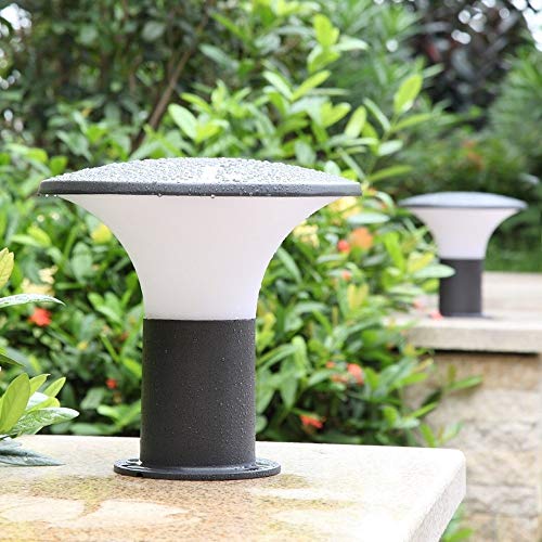 Lampadaire d'extérieur E27 en aluminium étanche pour jardin et cour - 4