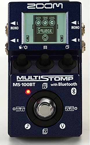 Zoom MS-100 BT MultiStomp Guitar Pedal w/Bluetooth : Amazon.in: Musical ...