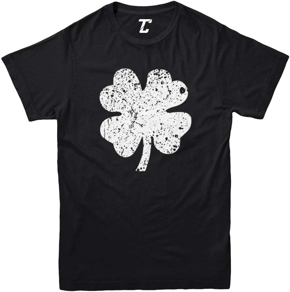 Distressed Four Leaf Clover - Luck Irish Youth T-Shirt