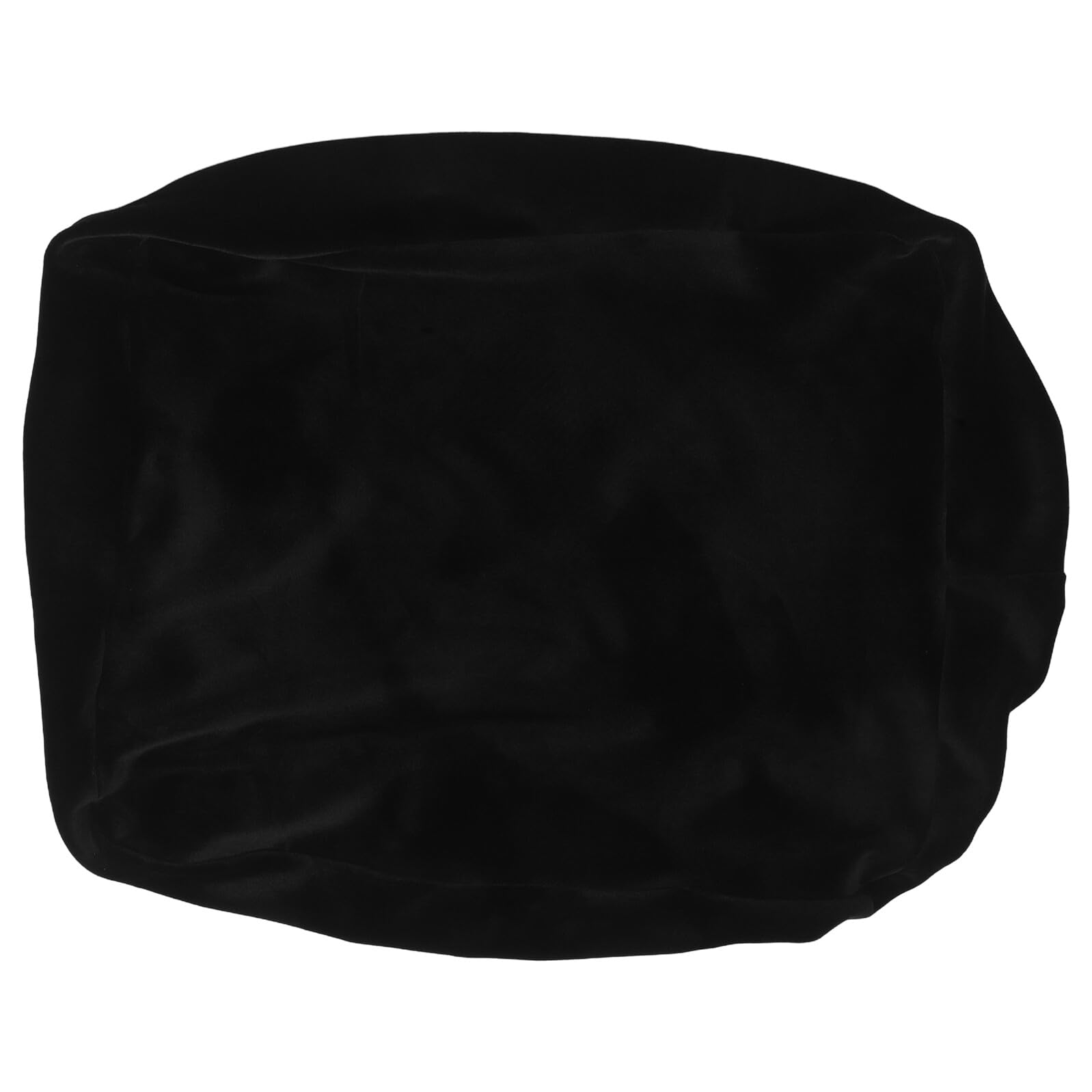 Funda para tocadiscos protectora de alta densidad GARVALON negra antiarañazos universal 8