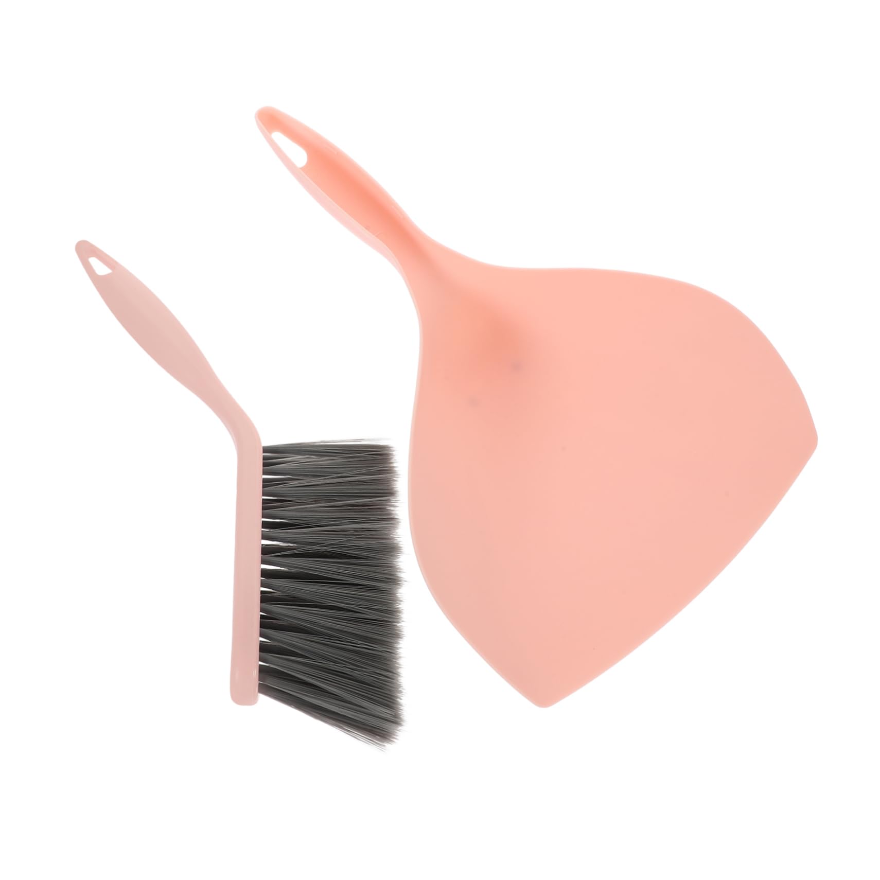 IWOWHERO 1Set Handheld Broom and Dustpan Compact Desk Cleaner Brush for Home Office Lightweight Detailing Cleaning Tool for Tabletop Keyboard