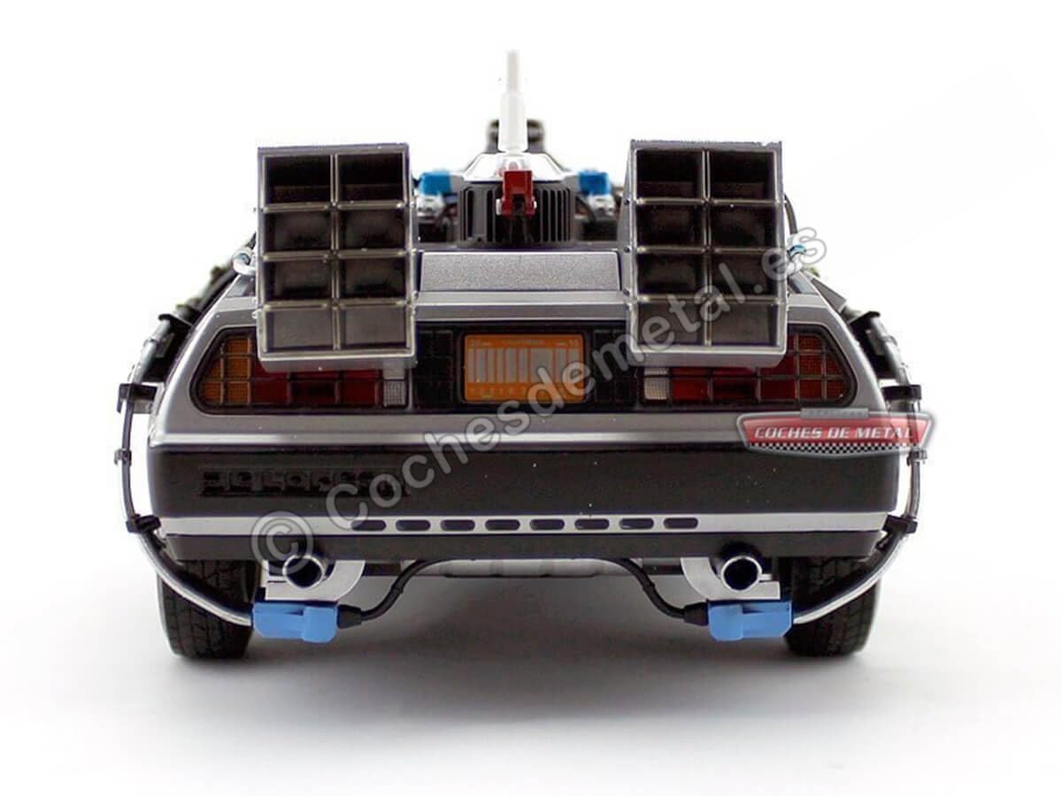 Hot wheels BCJ97 Elite Cult Classics Back To The Future Time Machine Delorean with Extras and Mr. Fusion 118 Diecast Car Model by Hotwheels product thumbnail 5