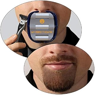 Mens Goatee Shaving Template | Create a Perfectly Shaped Goatee Every Time |