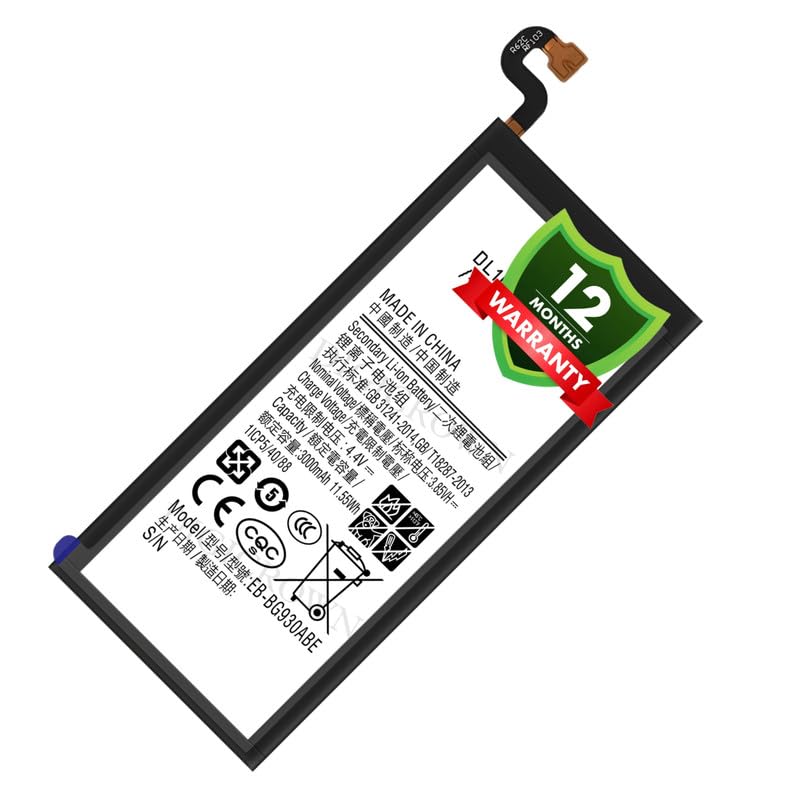 Image of Original EB-BG930ABE Battery Compatible for Samsung Galaxy S7 - (3000mAh) - 1 Year Warranty DF7