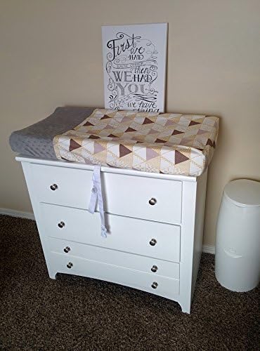 woodland crib bedding, standard or mini crib size, changing pad cover, and pillow cover