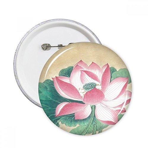 Pins vêtement décoration peinture chinoise lotus finition premium