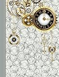 JOURNAL NOTEBOOK: With graph and lied pages
