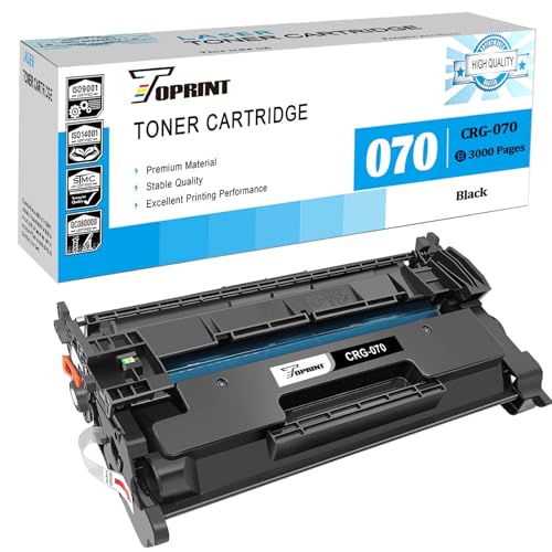 070 CRG-070 CRG 070 Compatible Toner Cartridge 3000 Pages Standard Capacity for Canon Laser Printer ImageCLASS MF461 MF461dw MF462 MF462dw MF465 MF465dw LBP243 LBP243dw LBP266 LBP266dw LBP247 LBP247dw