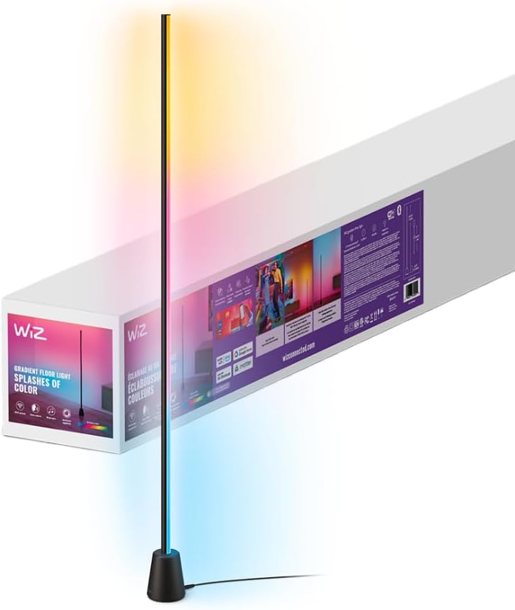 WiZ Gradient Light Bars RGBIC - Meerkleurige Gradient Sfeerverlichting 30cm Voor TV & Entertainment - Eenvoudig Te Installeren
