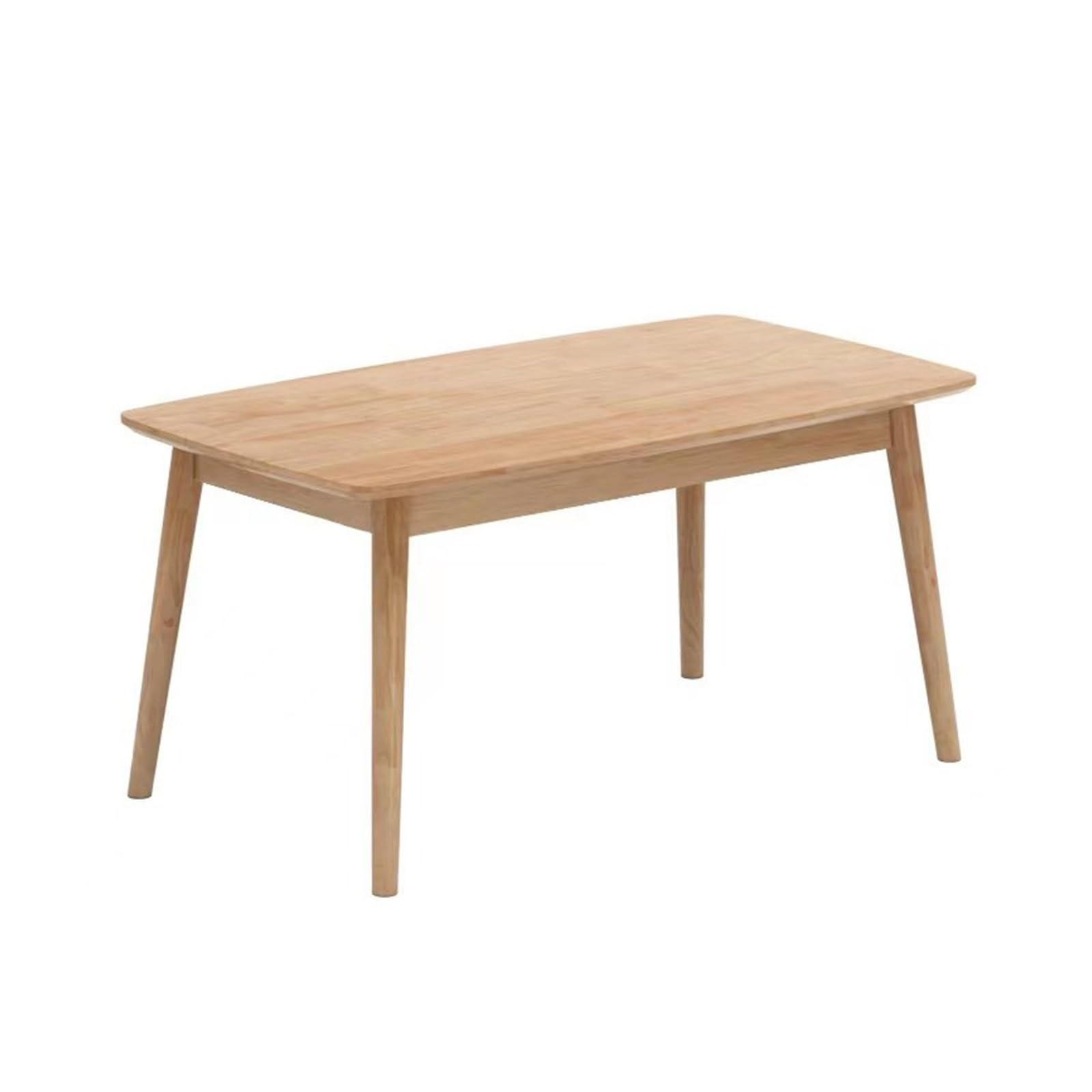 Table de réunion en bois massif pour un espace bureau et salon chaleureux