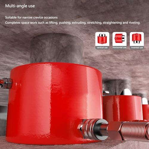 Kit de vérin hydraulique polyvalent avec pompe manuelle haute pression - 5