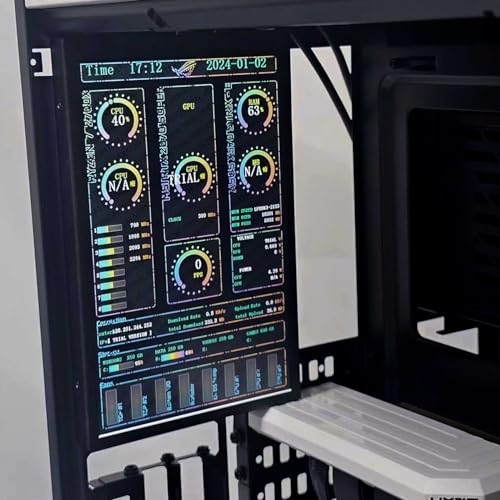 VSDISPLAY 8" 1280 x 800 H/D USB C IPS LCD Moniteur Noir – vue 8