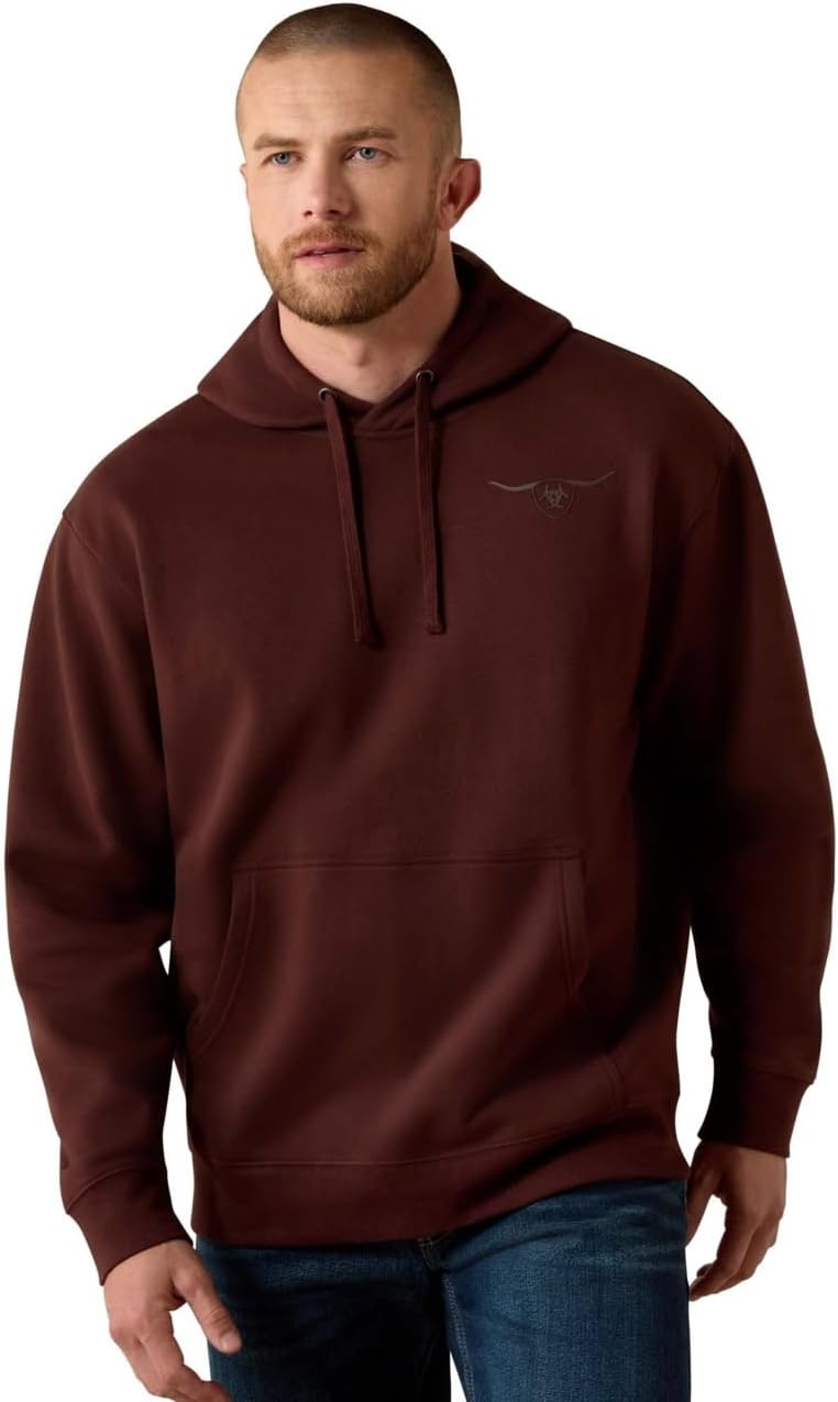 ARIAT Men's Embossed Logo Hoodie
