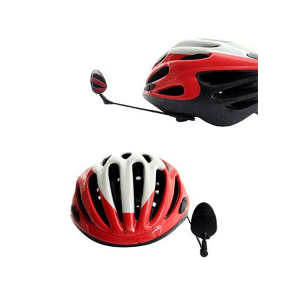 Fahrradhelm Spiegel Einstellbare Sichtspiegel für Straße MTB Fahrrad Radfahren Sport & Freizeit
