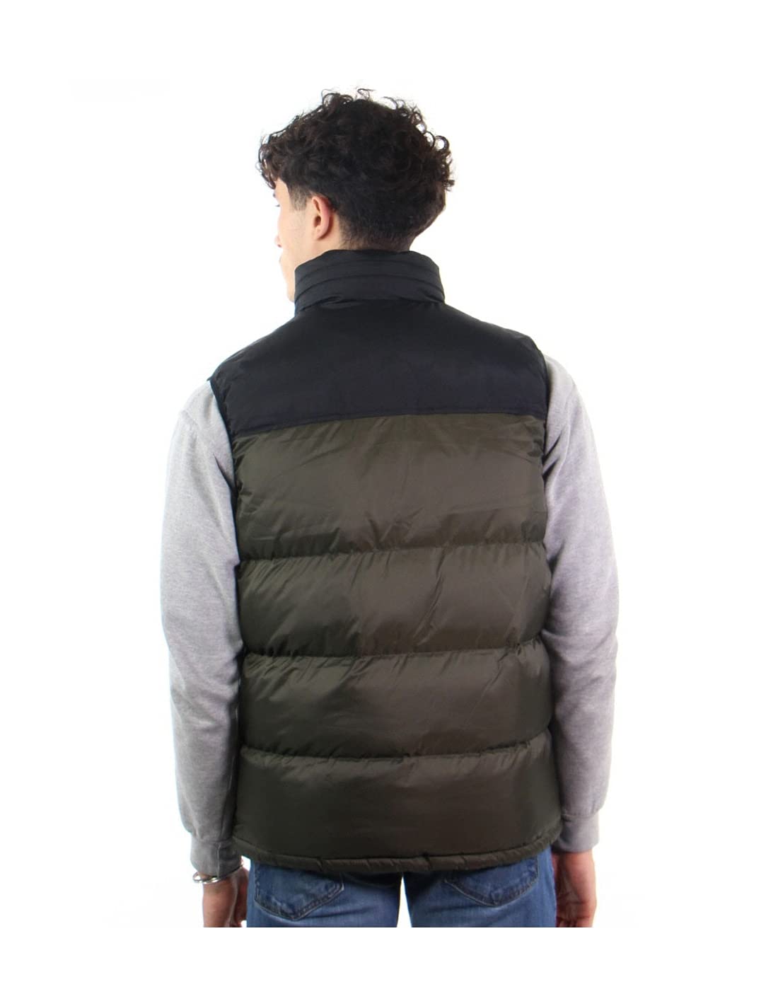 Schott NYC Utahv Chaleco de plumas con hombros Hombre (Pack de 1)