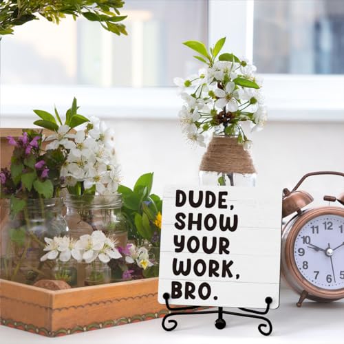 53% Off Funny Classroom Decor Wooden Plaque with Stand - Image 3