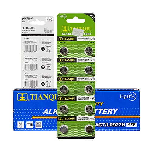 Pila alcalina AG7 paquete 10 piezas miniatura 2