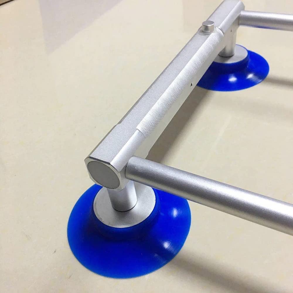 Elevadores de ventosa para pantallas LCD y de cristal, mango ajustable, capacidad de 50-60 kg, paquete de 4