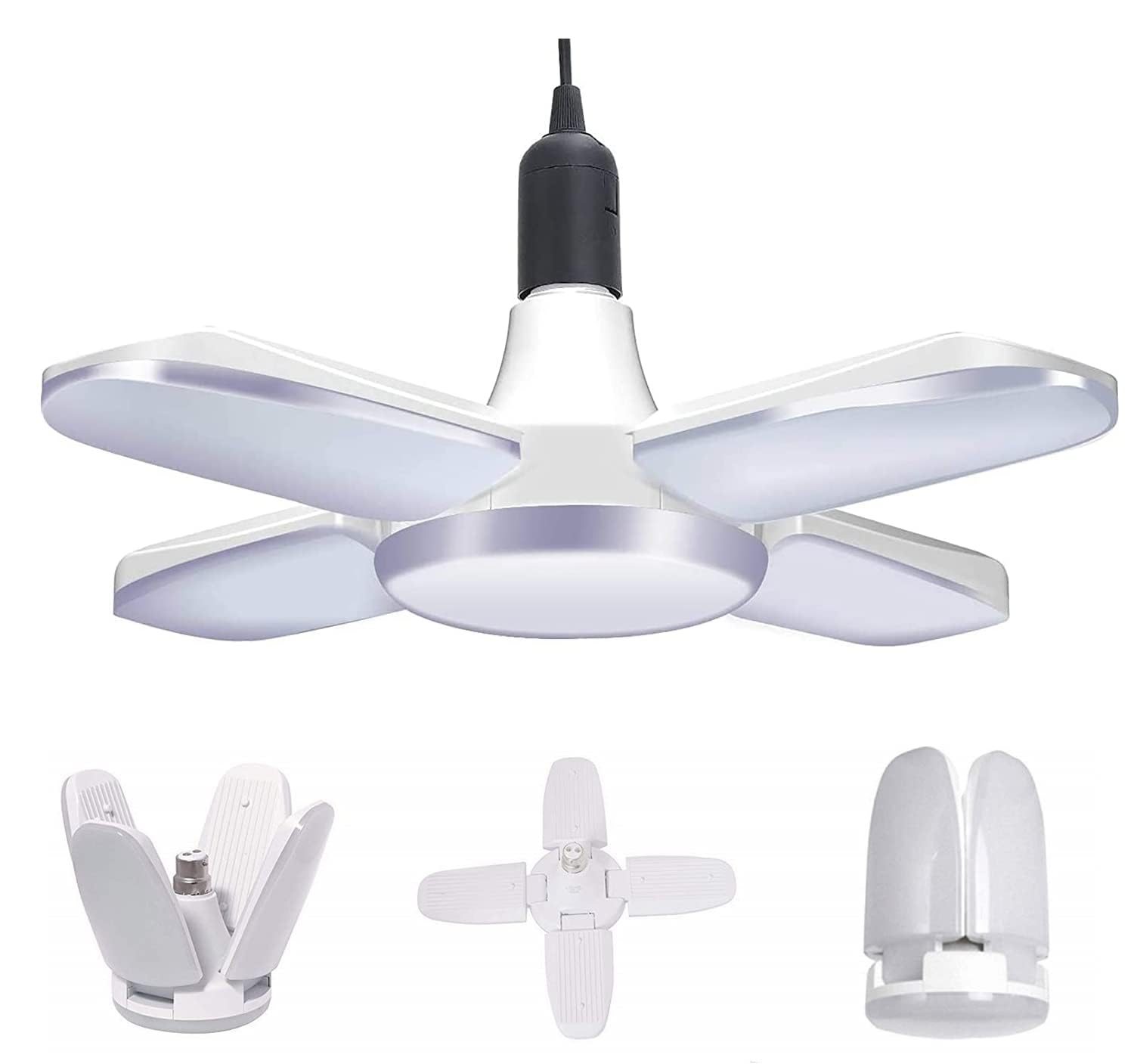 GOLD NATION 28W Fan Shape Led Bulb Upto 85% Energy Saving Ceiling Bulb Lights,Super Bright Led |Ceiling Lights Lamp for Home | (Cool White) - (Pack Of 2)-image-26