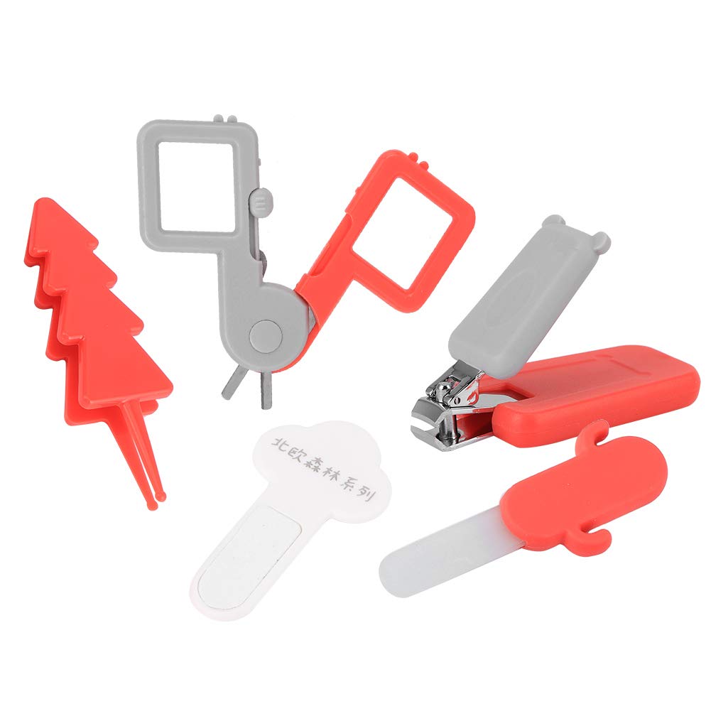 Baby Nail Clipper Nail File, Round Tip Tweezers, Baby