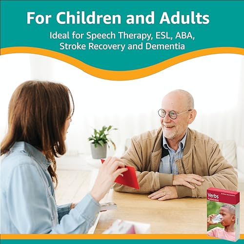 Picture My Picture Verbs Volume 1 Flash Card Set – Speech Therapy Tool for Vocabulary, Communication & Thinking, Scratch-Resistant with Activity Guide, Suitable for Education, ESL & ABA – Set of 40 - Image 7