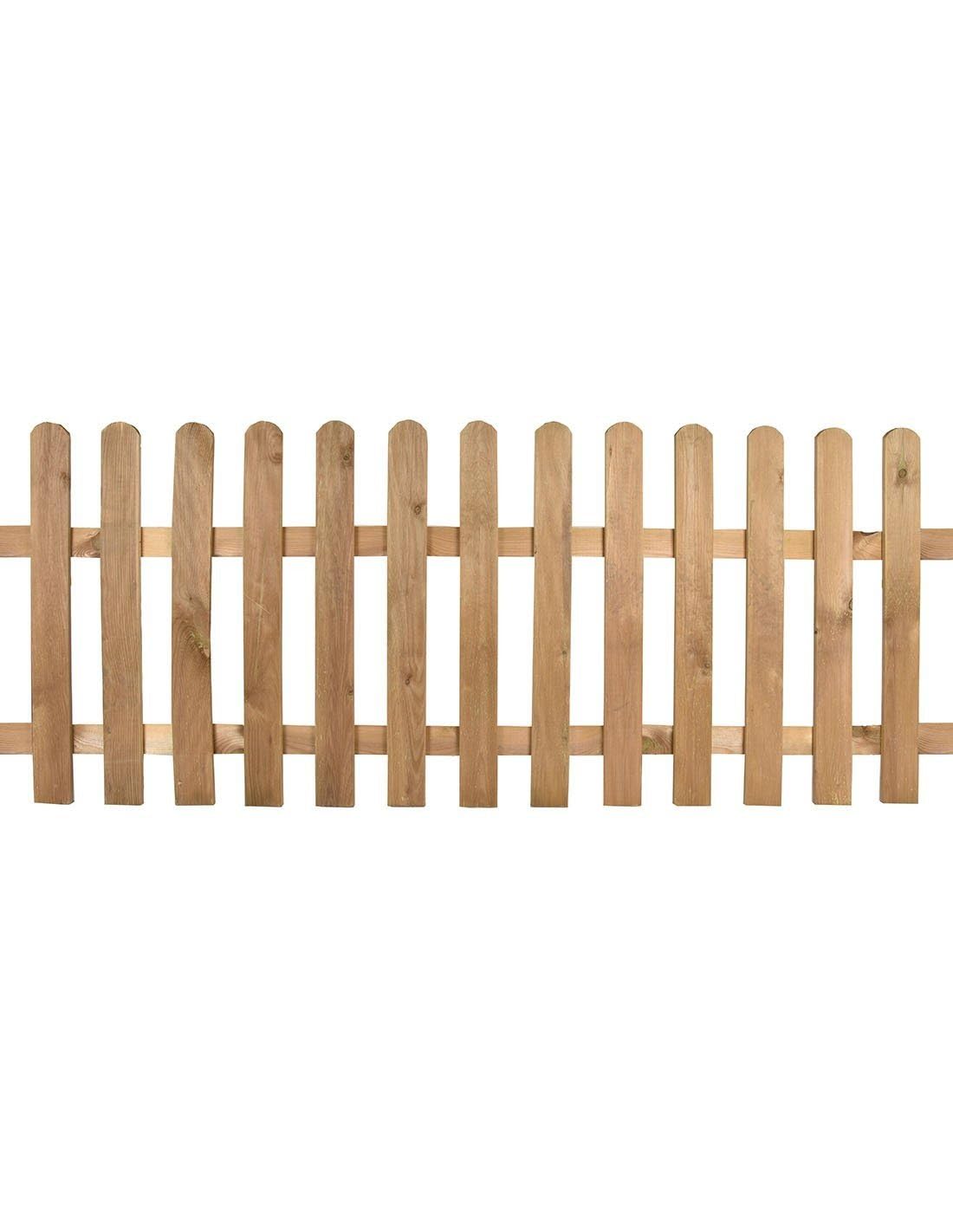 JARDIN202 - Vallas de Madera para Jardín | Puerta de Madera de Pino para Exterior | 80 x 100 cm - Puerta (Madera)