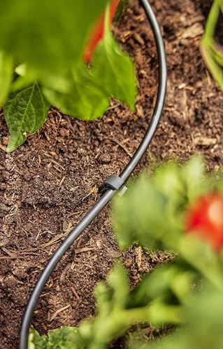 Gardena Micro-Drip-System Verteilerrohr: Flexibles Zuleitungsrohr, 4,6 mm (3/16 Zoll), ober- und unterirdisch verlegbar, UV-stabilisiert, 15 m (1350-20)