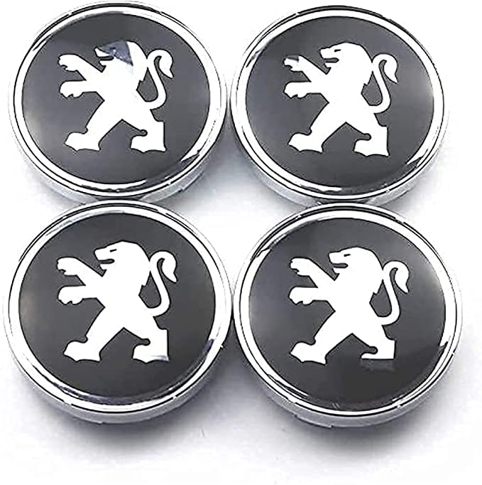 Radnabenkappen 60mm Für Peugeot Traveller - Alufelgen Abdeckungen Mit Logo