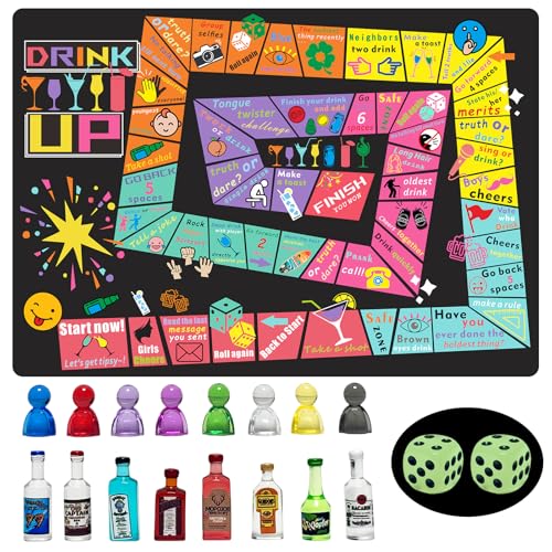 Drinking Game para adultos – juego de mesa grande miniatura 1