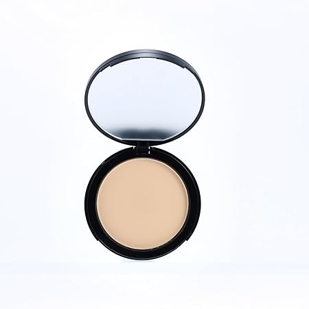 DELAURIA Compact powder for All Skin Types Lightweight Long Lasting Coverage and Natural Finish Available in Multiple Shades to Match Every Skin Tone Perfect for a Flawless Smooth (03 Honey)