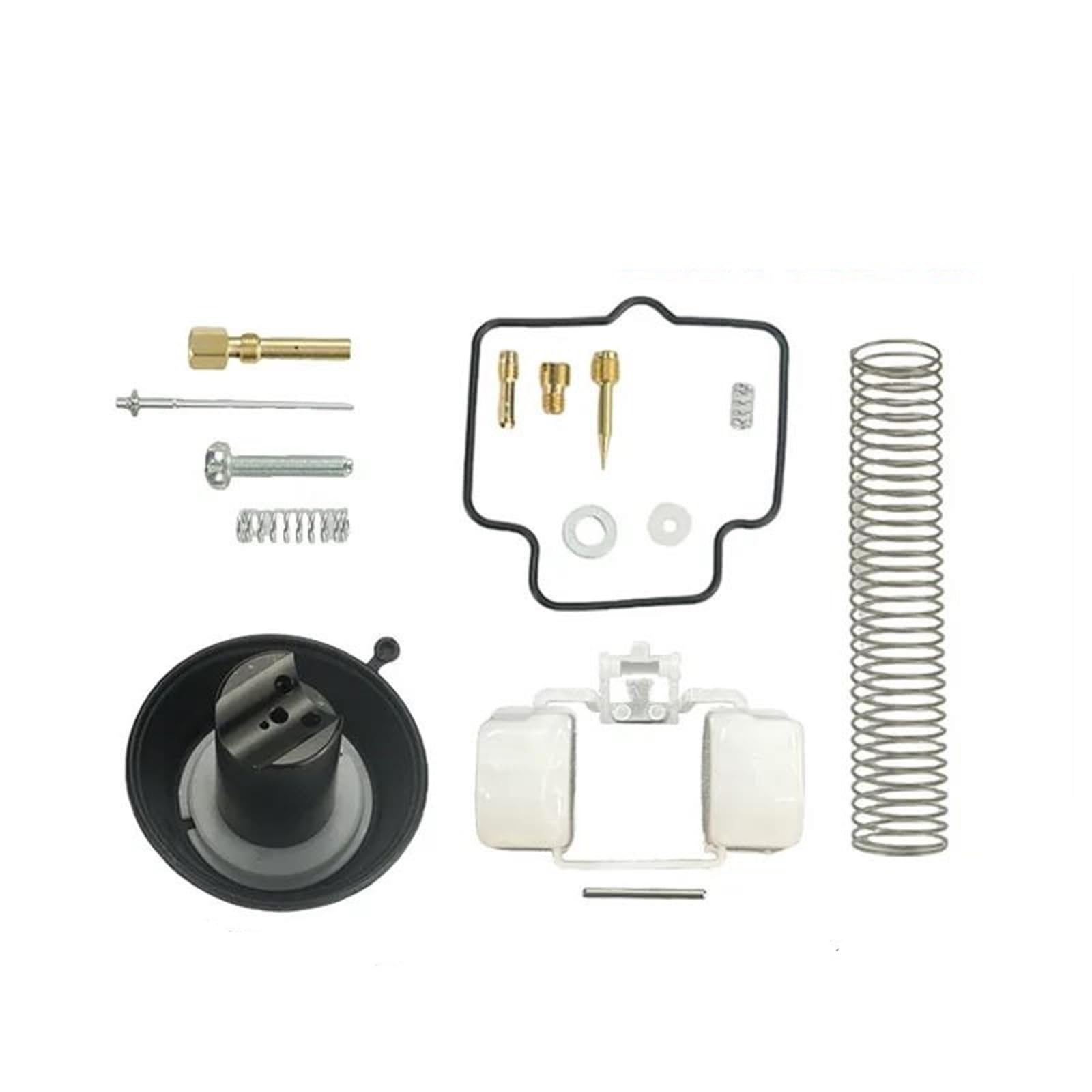 YHBH Air Mixture Set Motorcycle Carburetor Repair Kit Vacuum Film For Suzuki EN125 EN125-1A HJ125K GS125 GN125 Diaphragm Float Cut-off Valve Carb Starter Valve Set