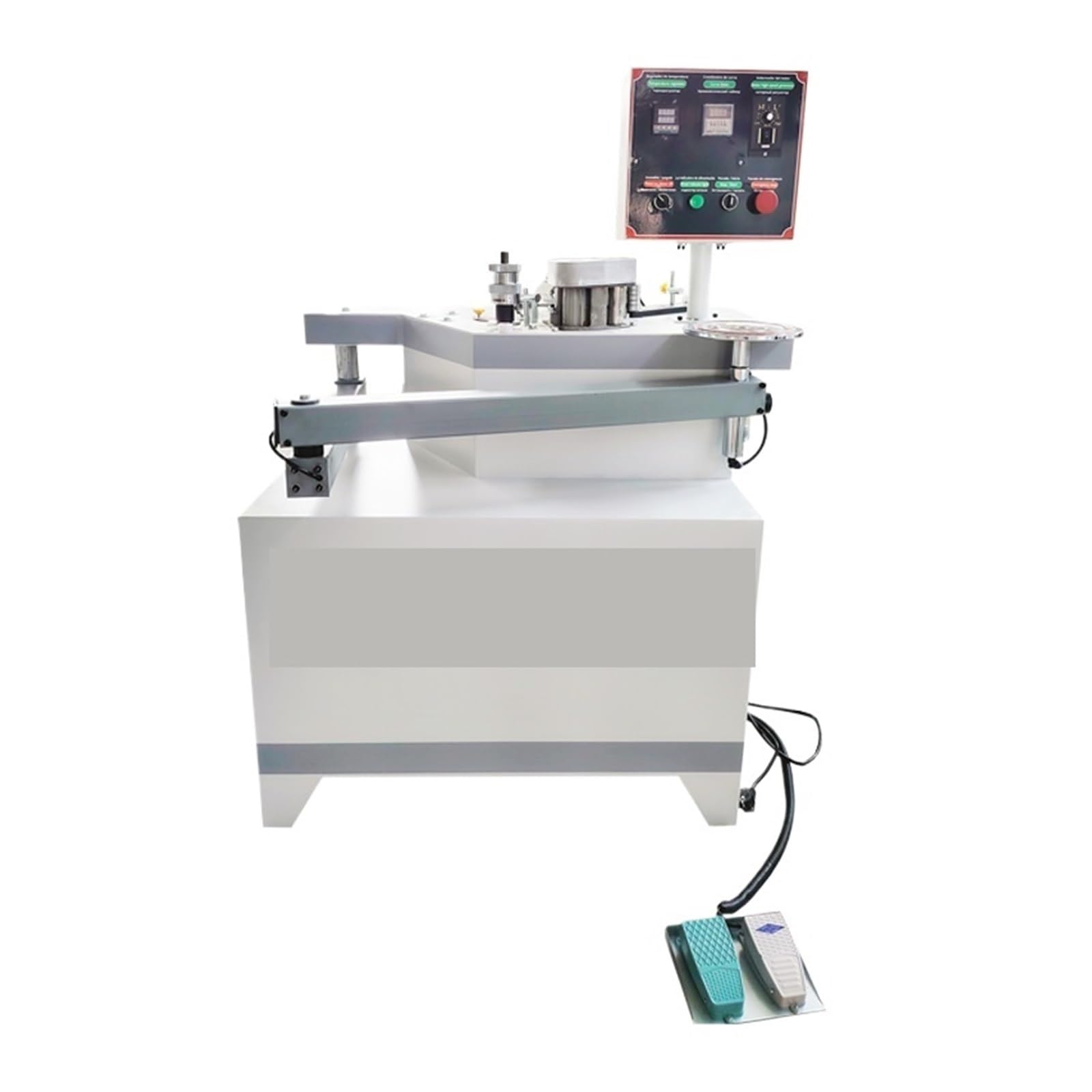 MY15 Automatic PVC End Cutting Edge Bander Machinery Curve Banding Machine Line Straight Folding Arm Gluing for Plywood Speed and Efficiency Improvement