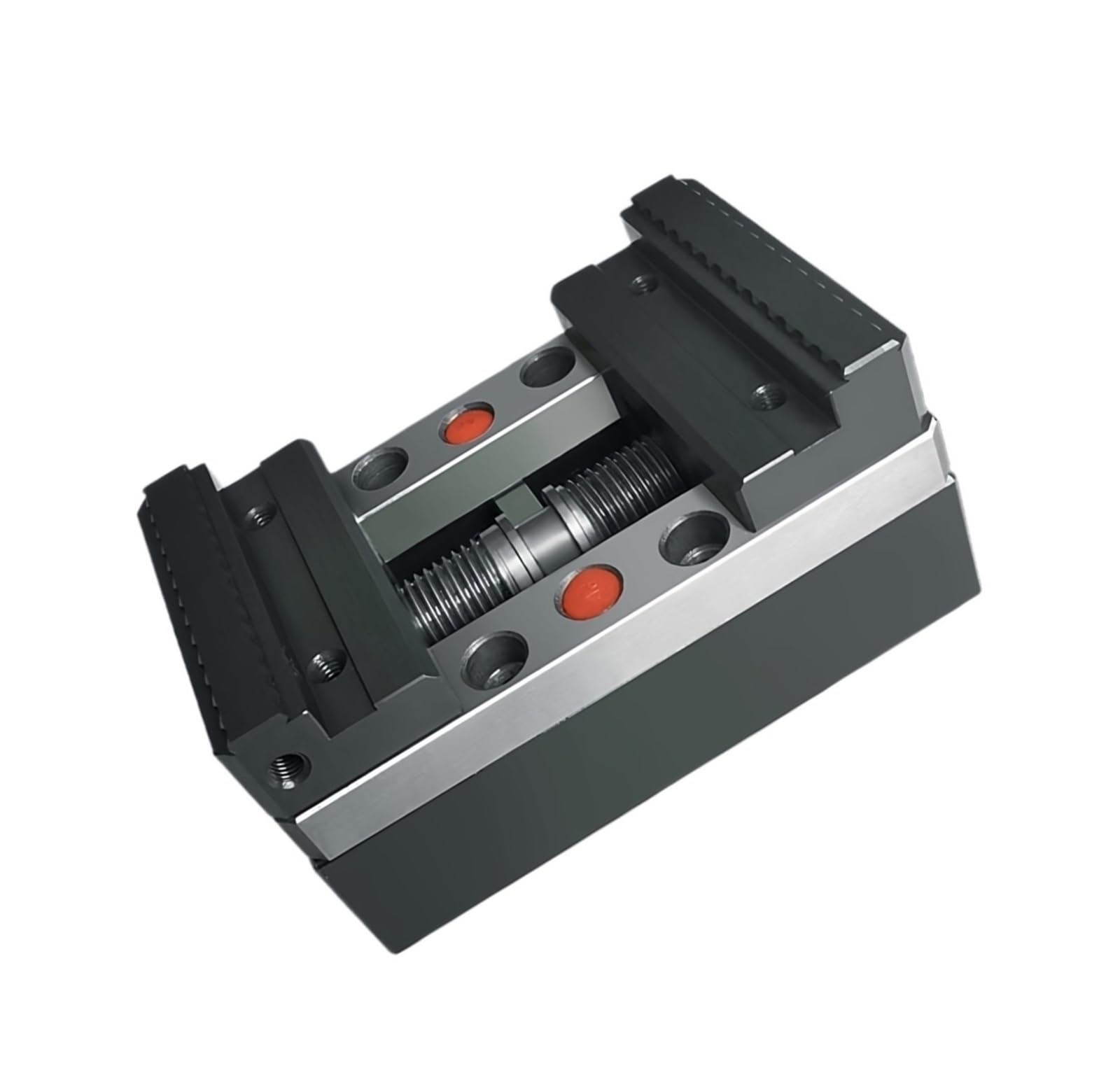 Tornillo de banco de cuatro ejes con autocentrado y precisión, K76-100 accesorio for máquina herramienta Mordazas de triple propósito con orificios de punto cero(K90-125)