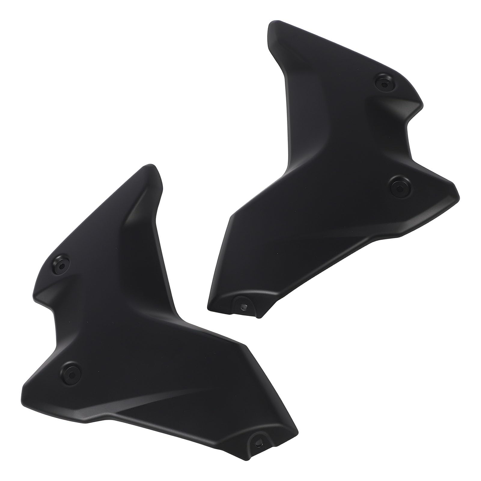 Tbest Vorderer Kühlerschutz Seitenverkleidungsabdeckung, Vorderer Kühlerschutz Seitenverkleidung Motorradschutz R1250GS LC R1250 GS R 1250GS 2018-2023 Hochwertiges ABS-Material (Black)