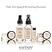 evanhealy Balancing Ritual | Rose Skin Care Set | 5 Piece Travel Face Care Kit for Combination Skin | Skincare Kit with Facial Mask & Gentle Skin Cleanser | Harmonize Oil Imbalance