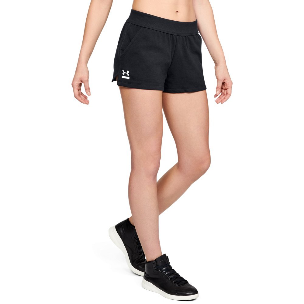 Under Armour UA 24/7 microthread Terry, Damen, Black/ White/ White, Medium