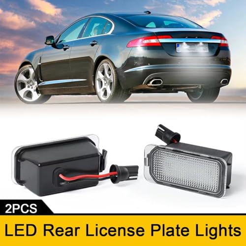 Luz de matrícula trasera de alta intensidad para Ford S-MAX y Focus MK3 3