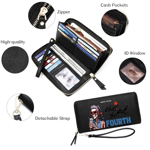 OIDERY Customized American Women's Wallet,Holiday Gift,Birthday Gift,Thanksgiving Gift for Parent,Grandparent4